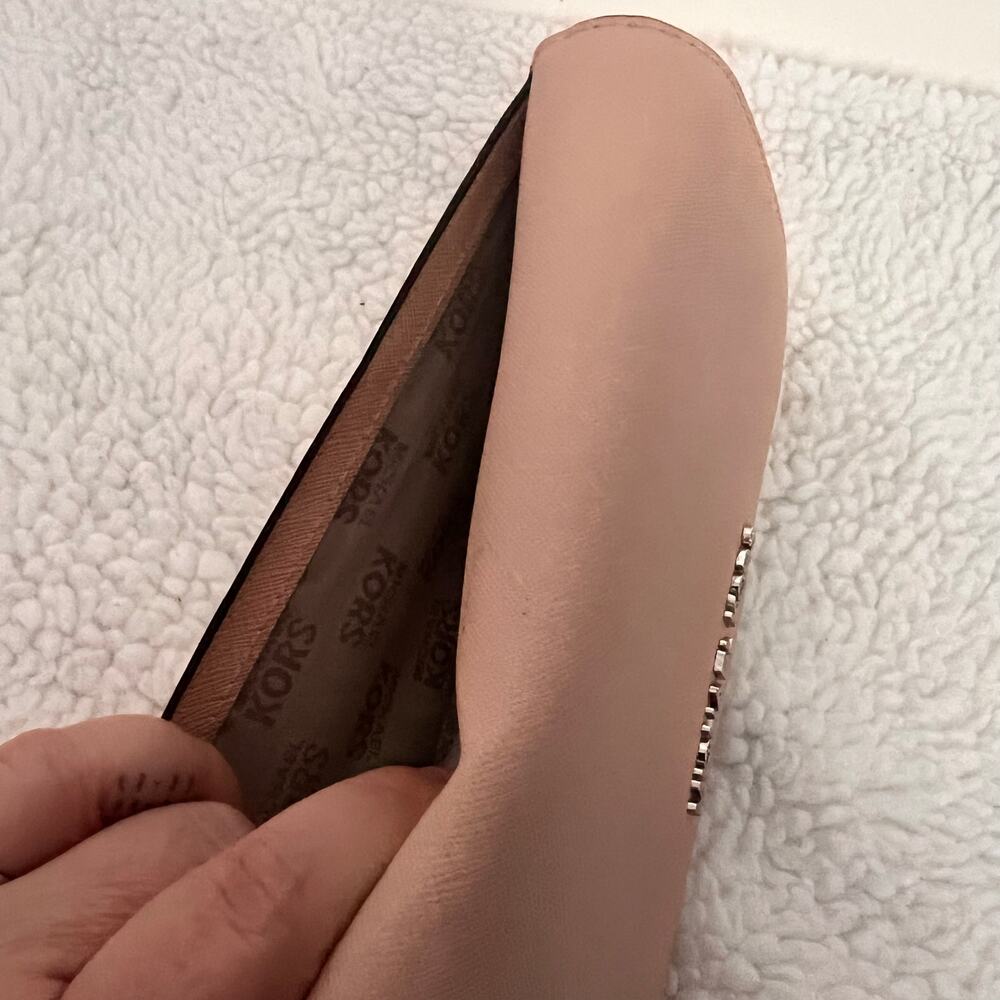 Michael kors jet set travel leather wallet nude pink - Picture 5 of 6